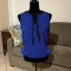 TINTA Collection Drawstring Neckline Top Size S